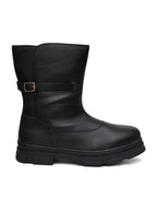 Women Brown Block Boots