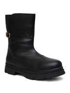 Women Brown Block Boots