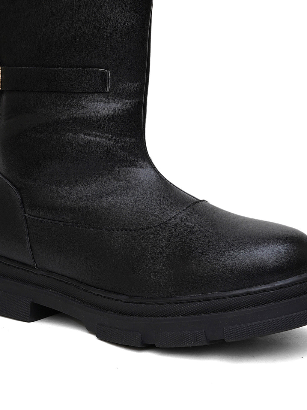 Women Brown Block Boots