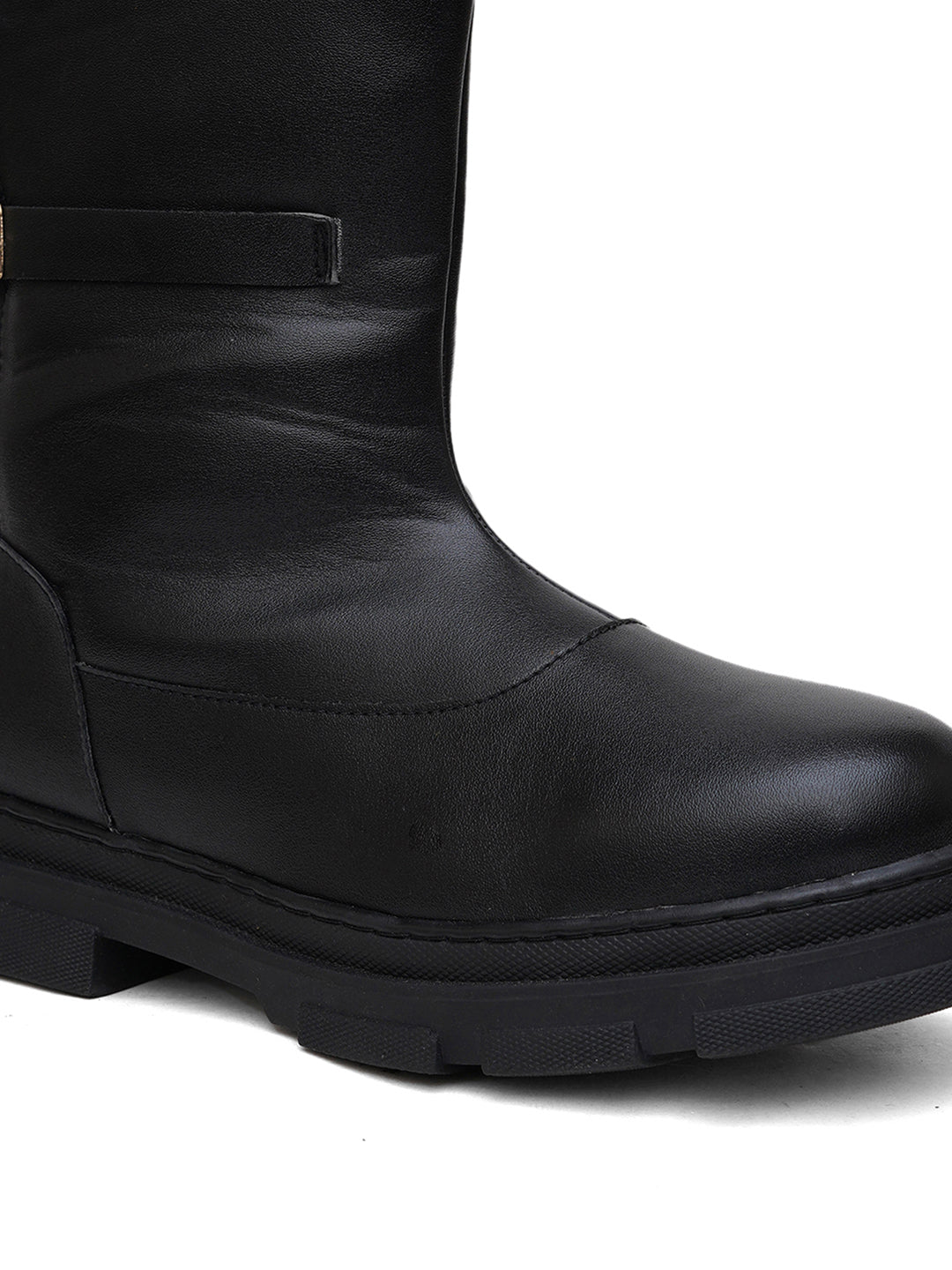 Women Brown Block Boots